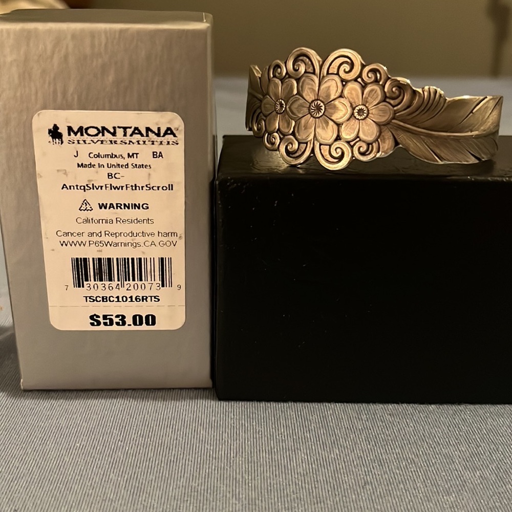 Montana Silversmith cuff bracelet